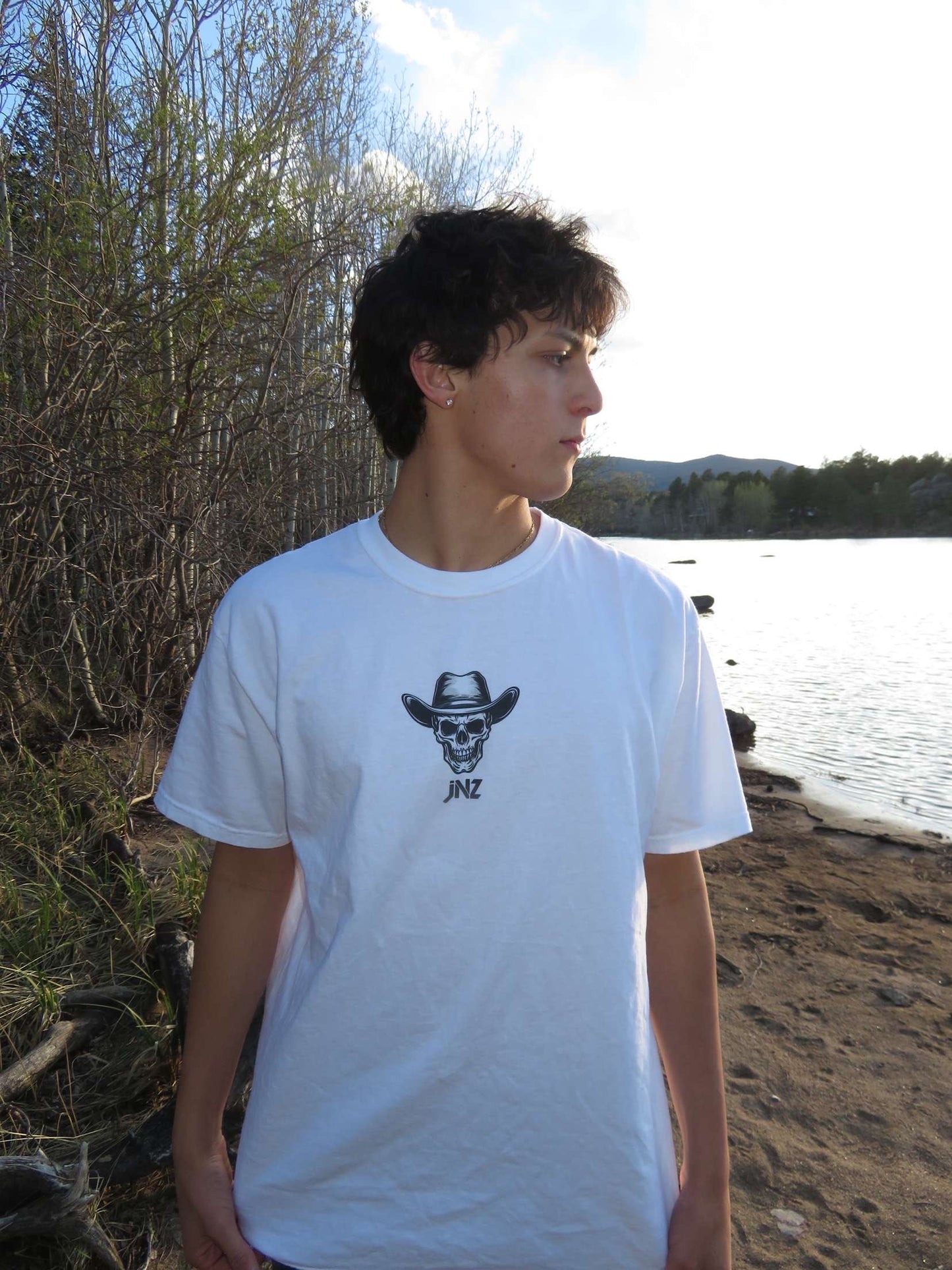 Cowboys From Hell- White American Muscle T-Shirt